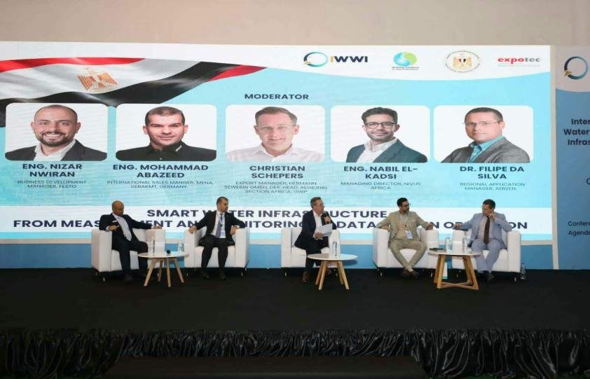 مؤتمر تكنولوجيا المياه IWWI يناقش تقليل الفاقد وترشيد استهلاك الطاقة