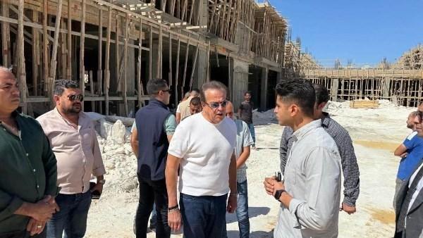 وزير الصحة يتفقد مشروع إنشاء م...