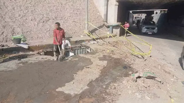 استعدادًا للشتاء.. تطوير "تصريف الأمطار" في أنفاق بنها وطوخ وشبرا الخيمة - صور