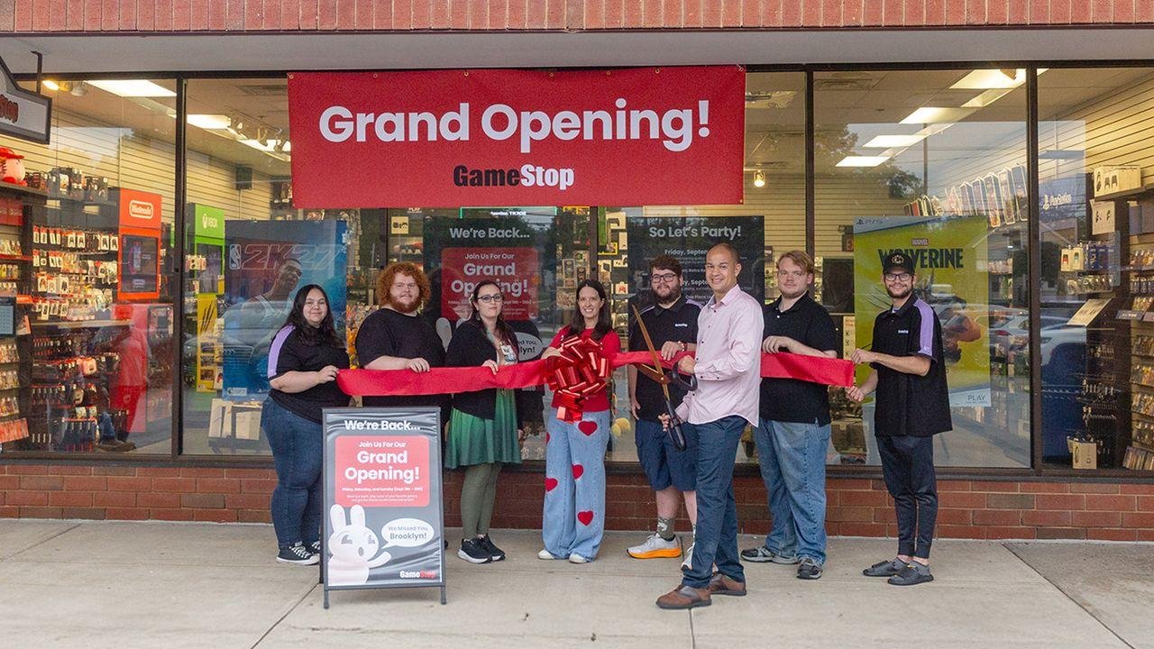 GameStop is reopening recently...