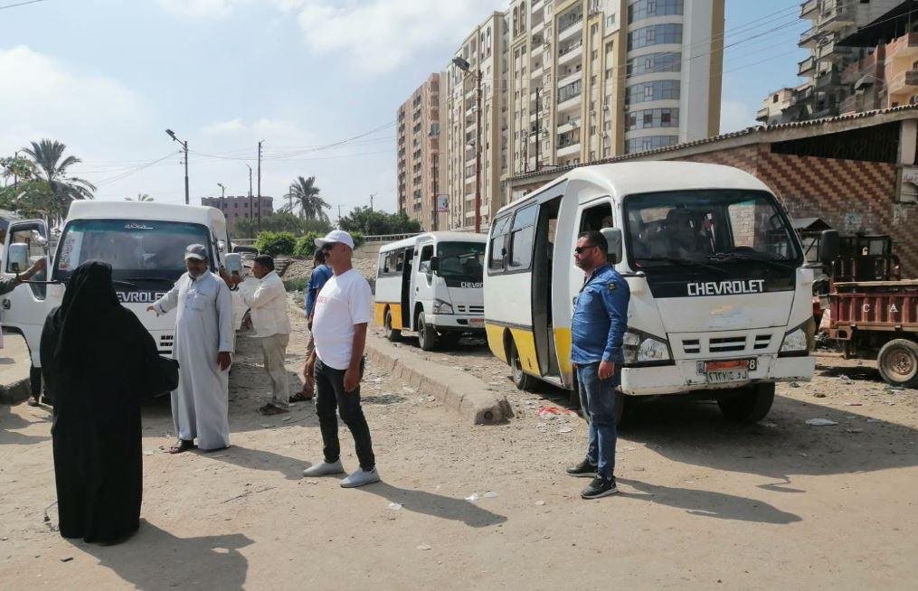 كفر الشيخ: تشغيل خط سرفيس جديد...