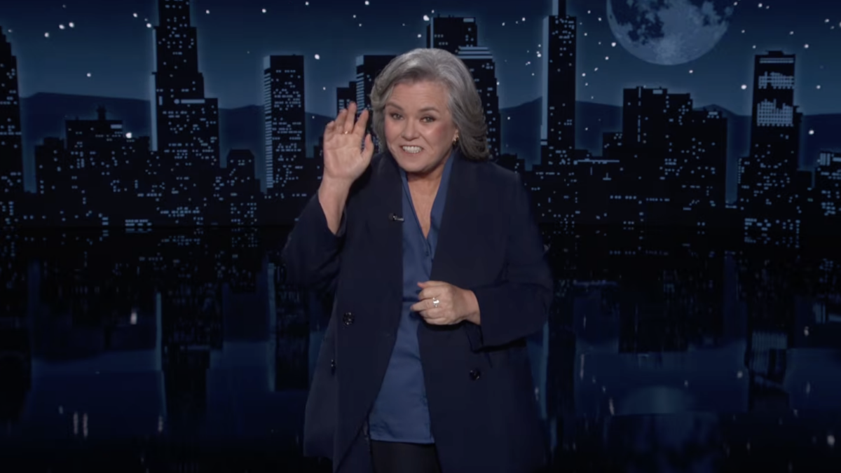 Rosie ODonnell thanks Trump in...