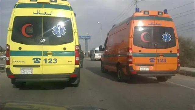 14 مصابًا و11 سيارة إسعاف.. تف...
