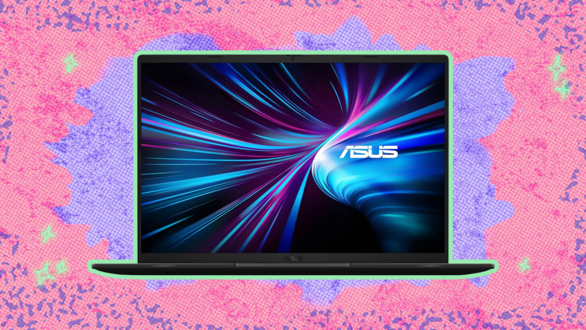 The ASUS V16 gaming laptop is...