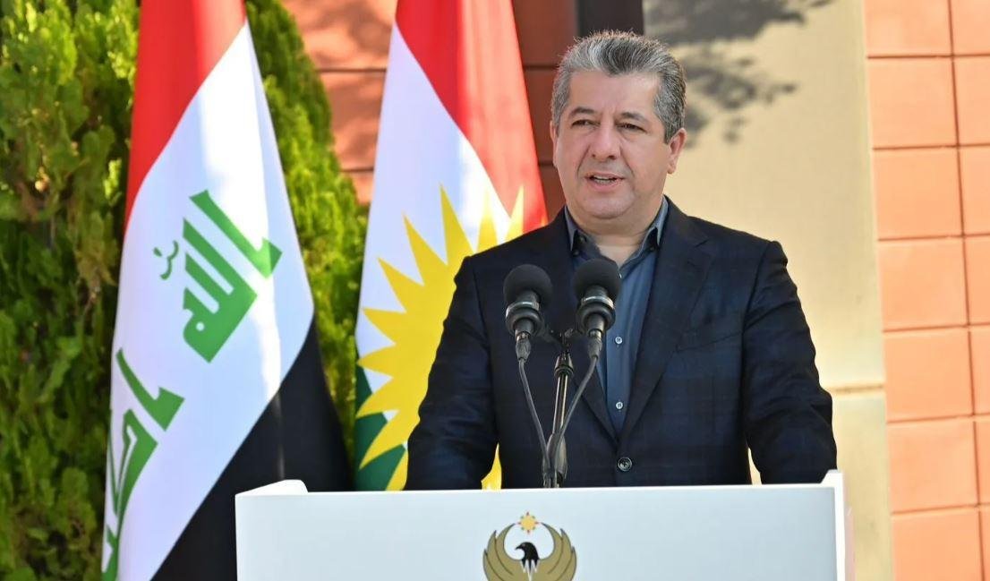 رئيس حكومة كردستان العراق يؤكد...