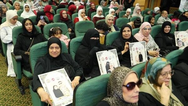 يوم الوفاء.. احتفالية بجامعة الأزهر لتكريم أمهات وزوجات شهداء الشرطة والجيش.. صور