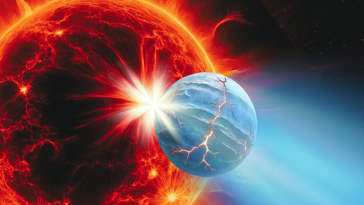 Astronomers discover hot water...