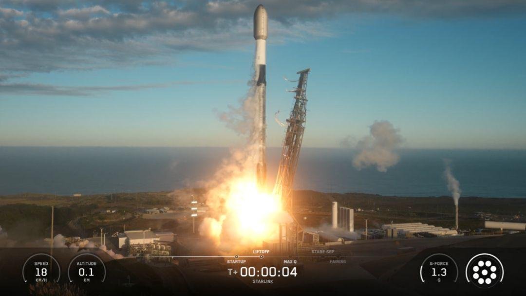 SpaceX Falcon 9 rocket launche...