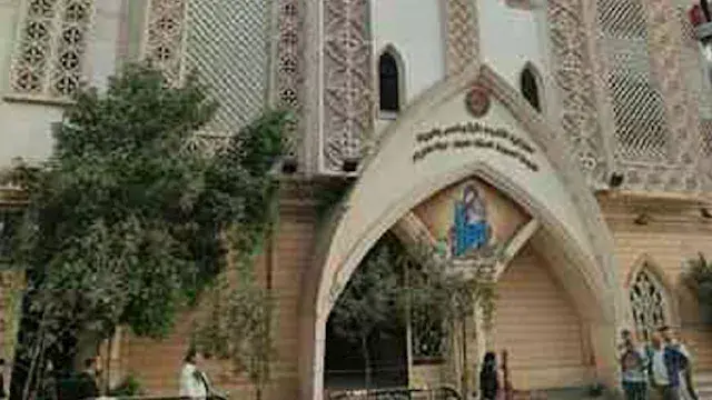 السيطرة على حريق داخل كنيسة برك الخيام بأكتوبر