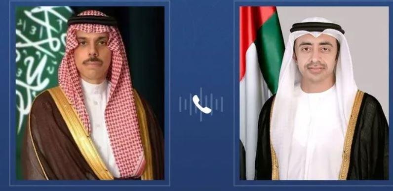 اتصال سعودي إماراتي يتناول تداعيات الاعتداء الحوثي على مطار الرياض