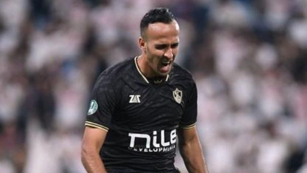 معتمد جمال يستبعد ناصر منسي من قائمة الزمالك أمام المقاولون.. خاص