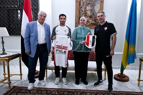 سفيرة مصر برواندا: الزمالك شرف الكرة المصرية