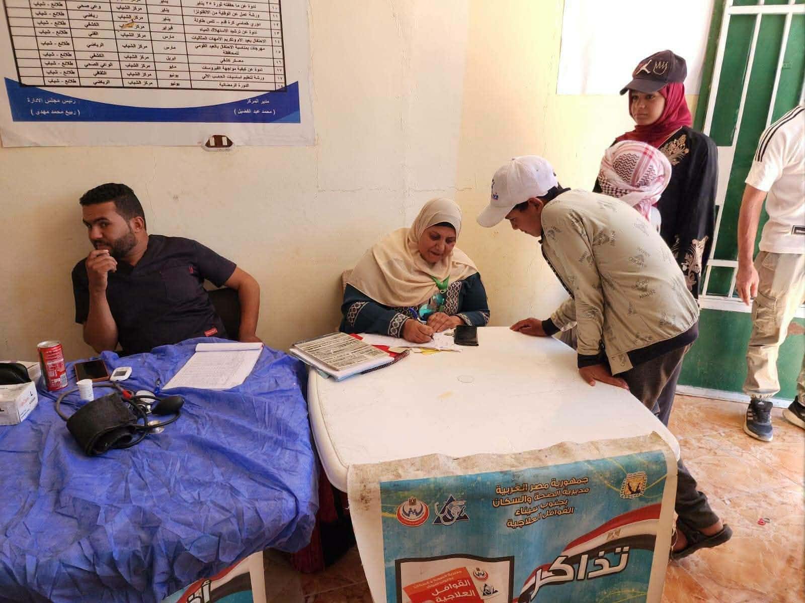 قافلة مجتمعية بسانت كاترين تقد...