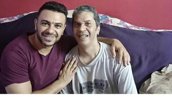 كريم الحسيني ناعيا عمرو محمد ع...