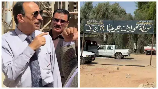 تسبب في قطع الكهرباء عن 4 مراك...