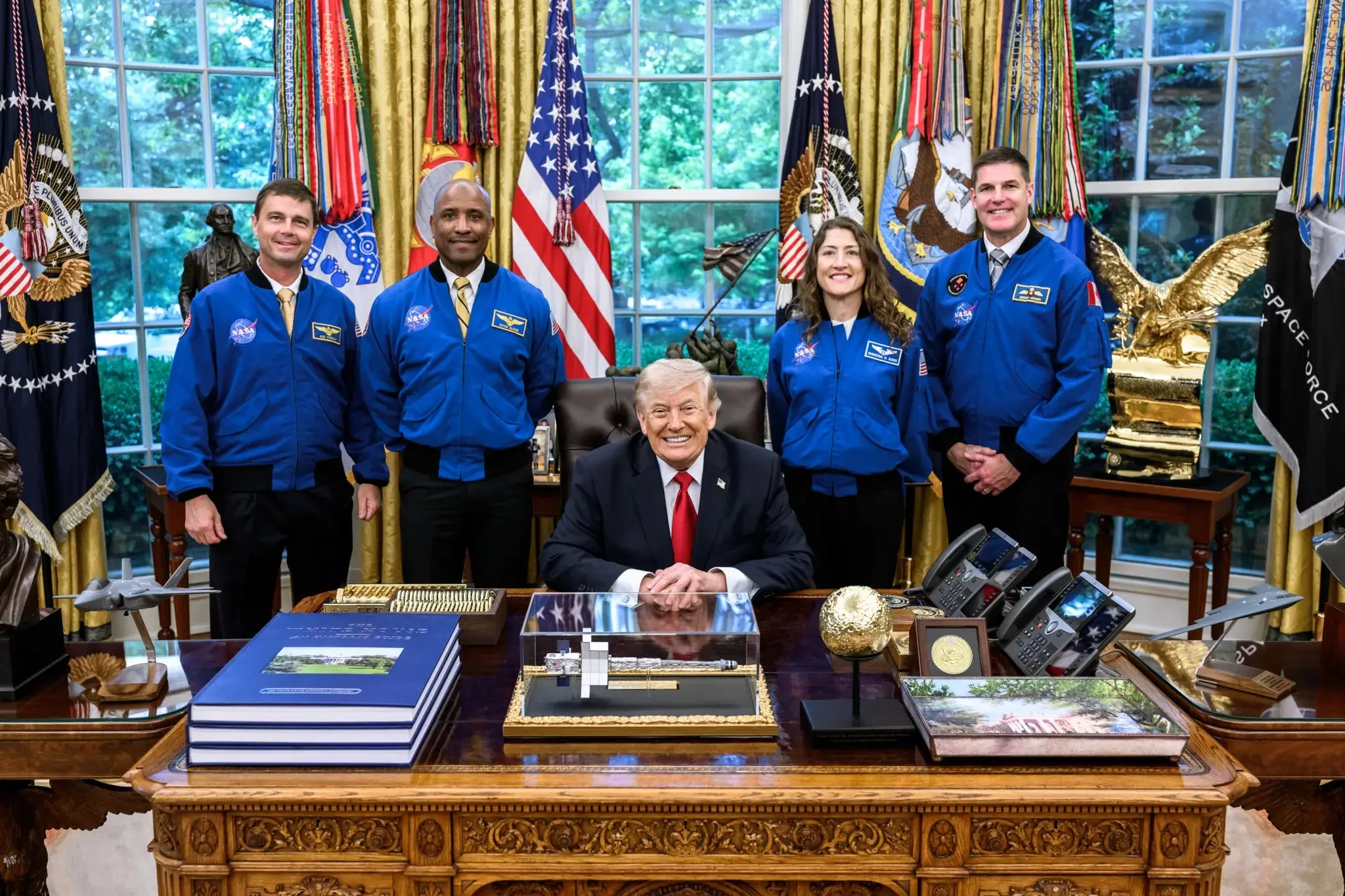 NASA’s Artemis II Crew Set to...