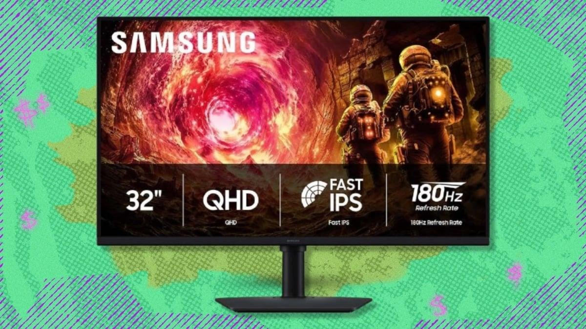 The Samsung 32-inch Odyssey G5...
