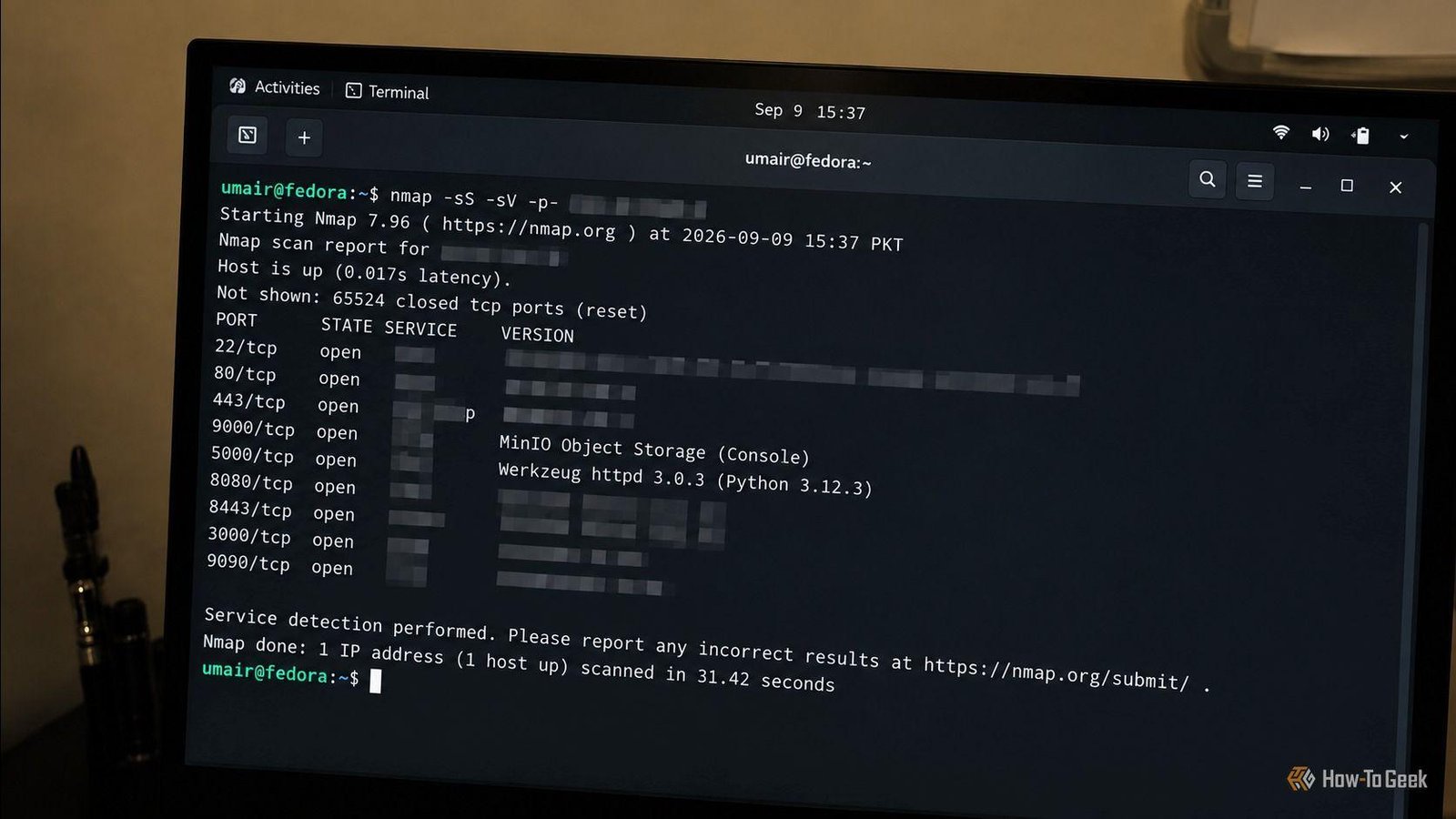 I tried to hack my own network...