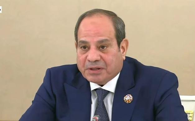 السيسي لنظيره الروسي: نأمل تنفيذ مشروع محطة الضبعة النووية وفق الجدول الزمني المحدد