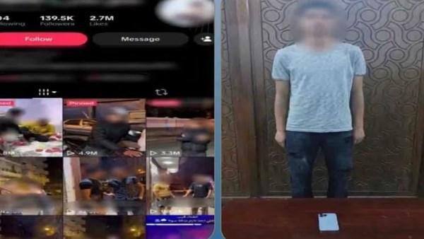عايز مشاهدات.. القبض على صانع محتوى نشر فيديوهات خادشة