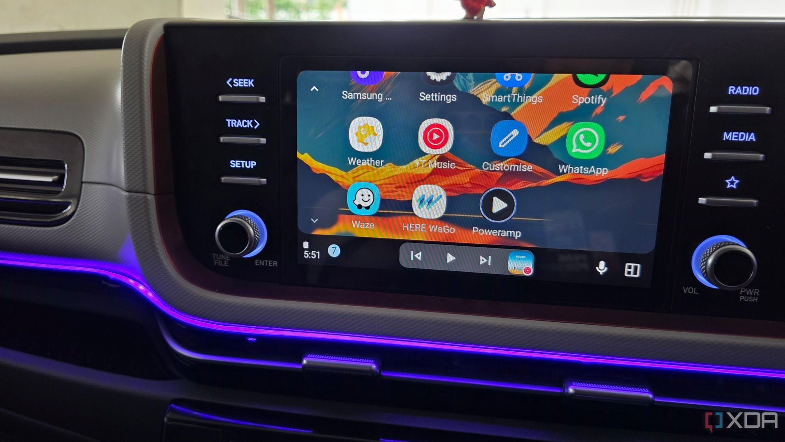 I replaced Android Auto's defa...