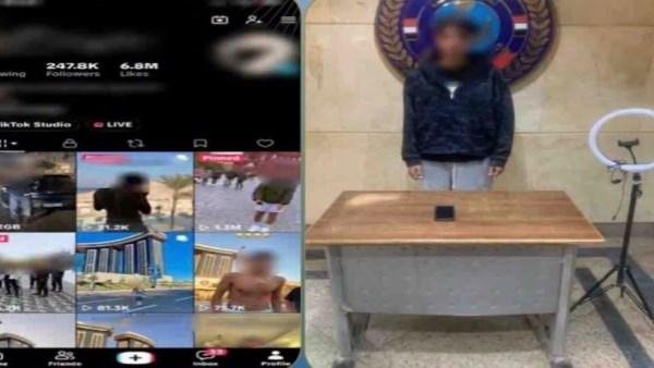 حبس صانع محتوى نشر فيديوهات خادشة بالتجمع