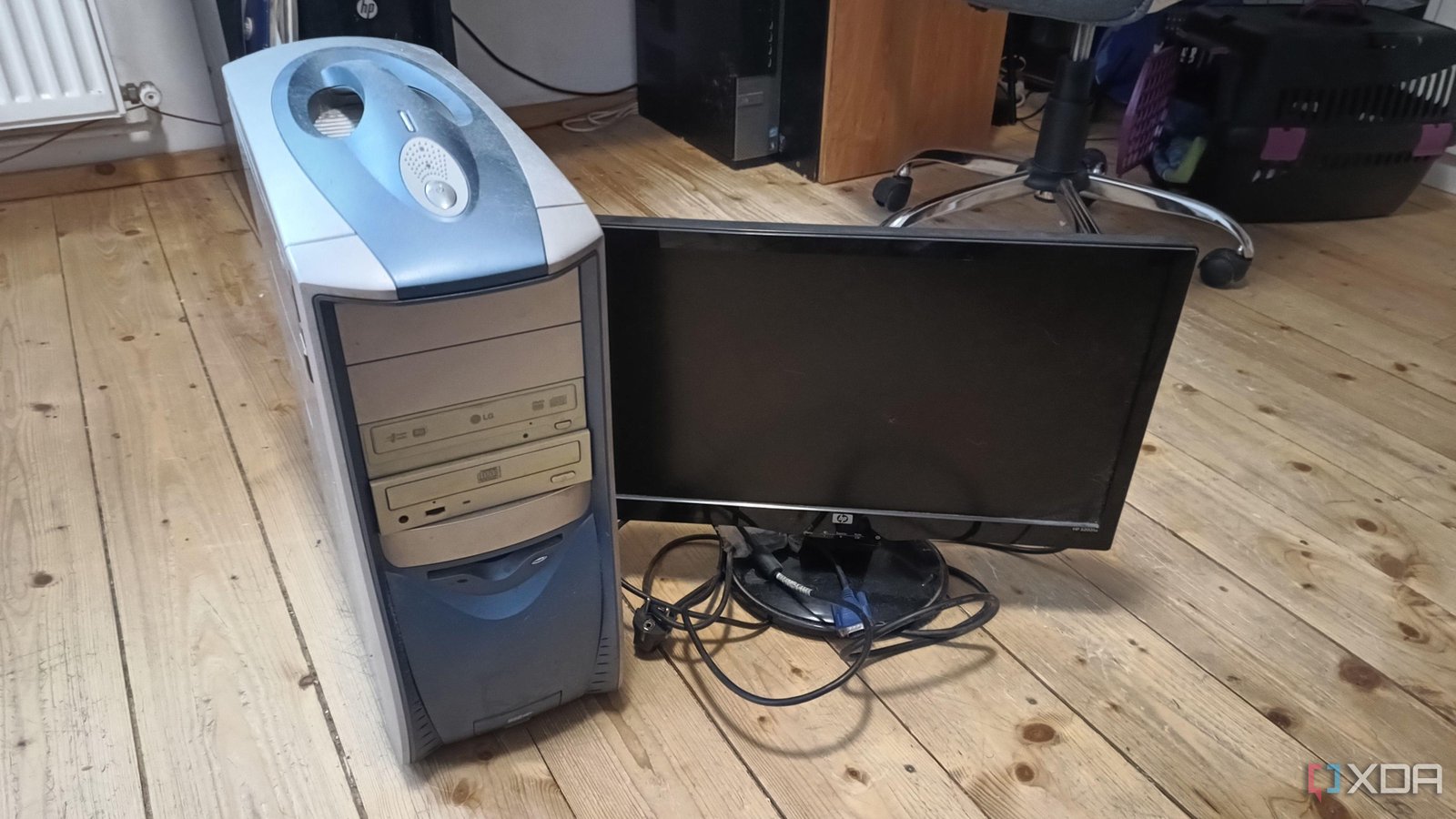 I stripped my old office PC do...