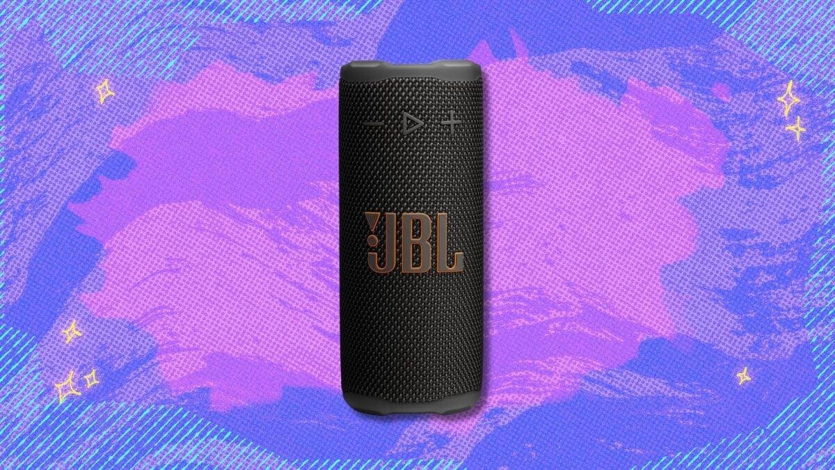 JBLs Grip portable speaker dro...
