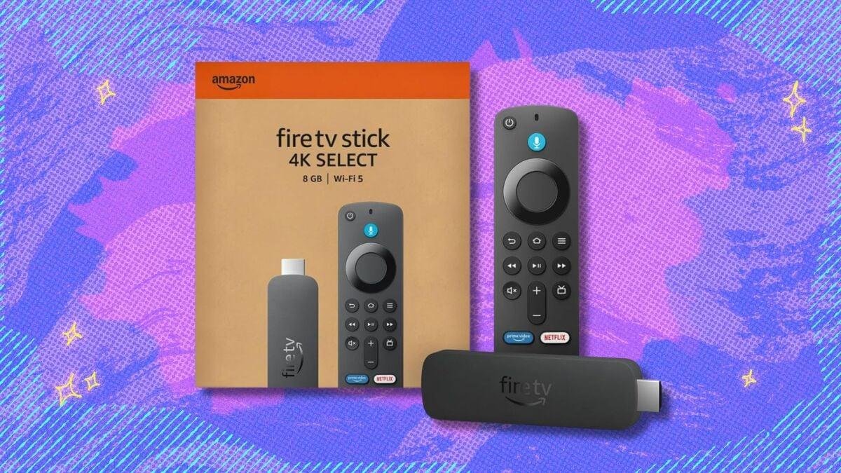 The Fire TV Stick 4K Select dr...