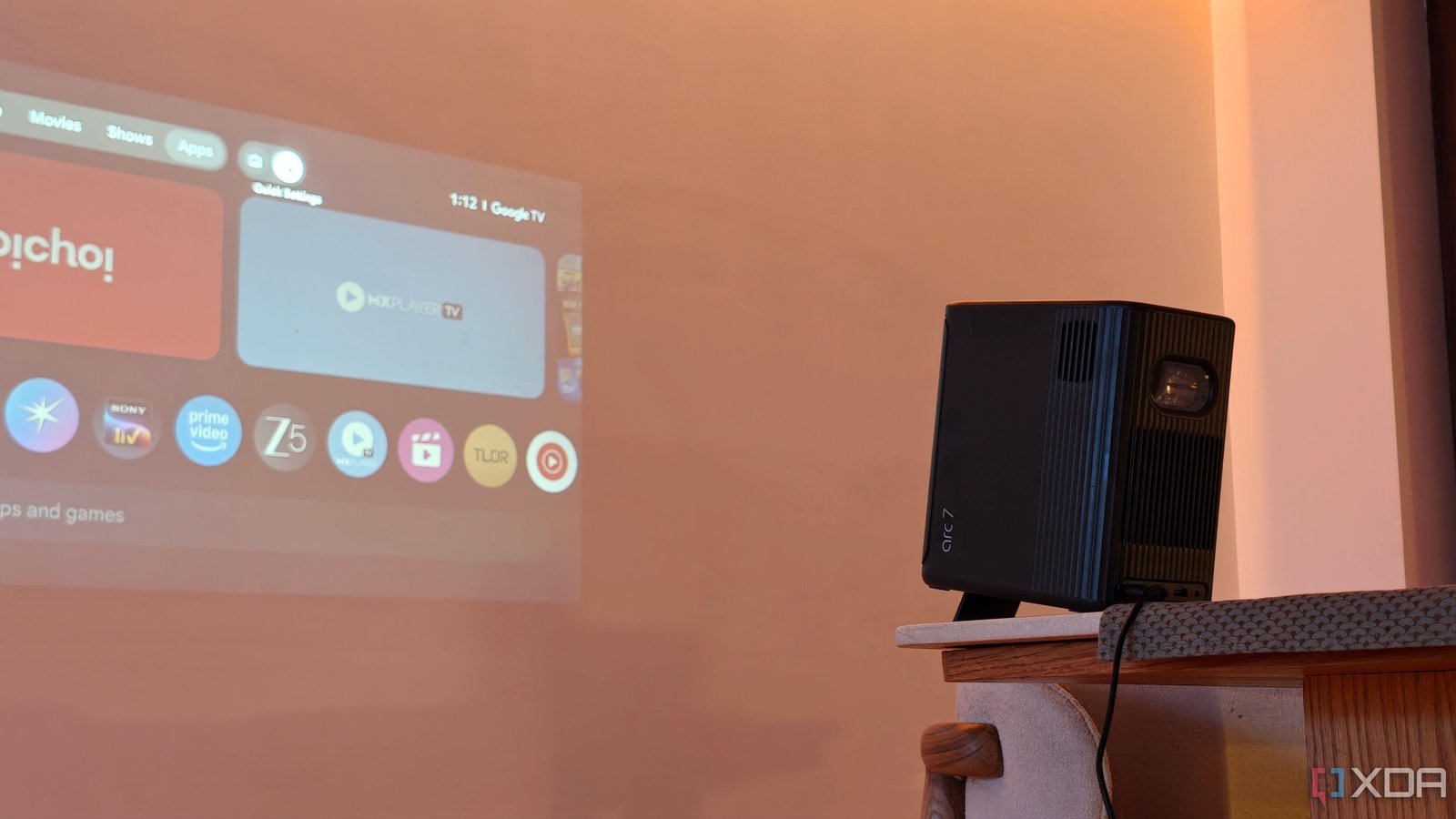 I starting using a projector a...