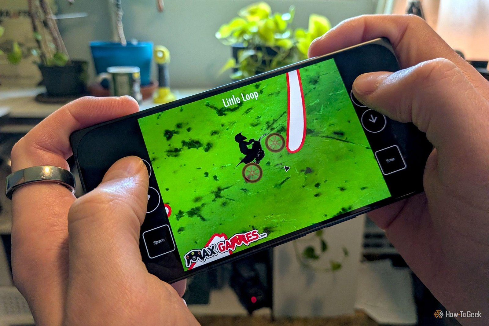This Android Flash game player...