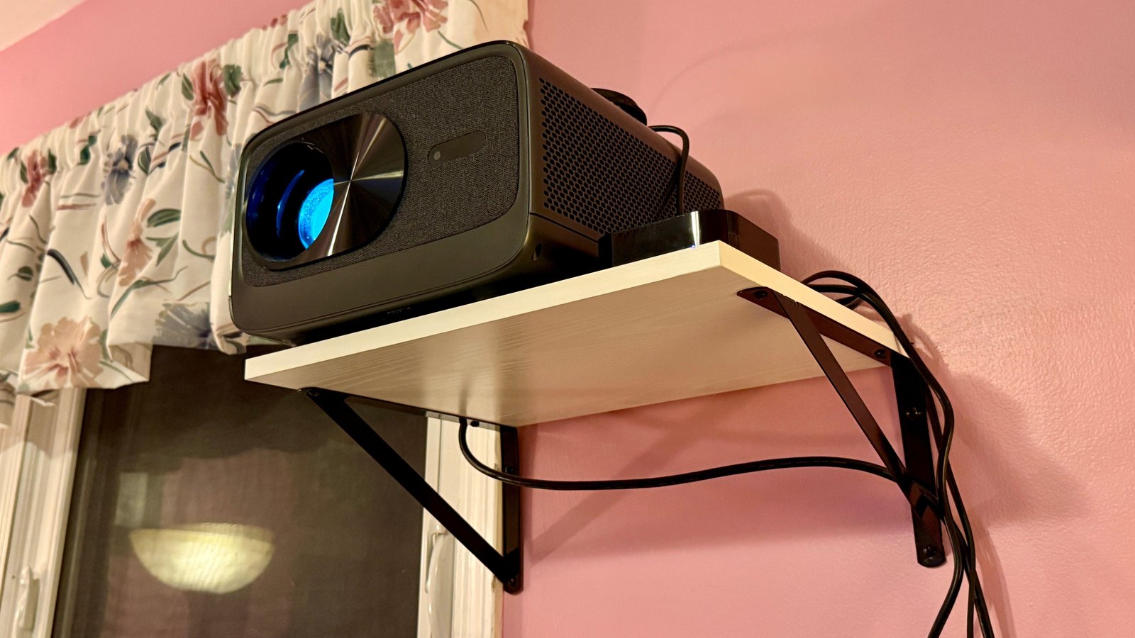 I ditched a TV for a projector...