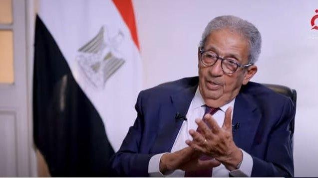 عمرو موسى: إعادة النظر في موقف...