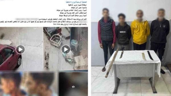 الأجهزة الأمنية تكشف ملابسات مشاجرة بالأسلحة في دمياط