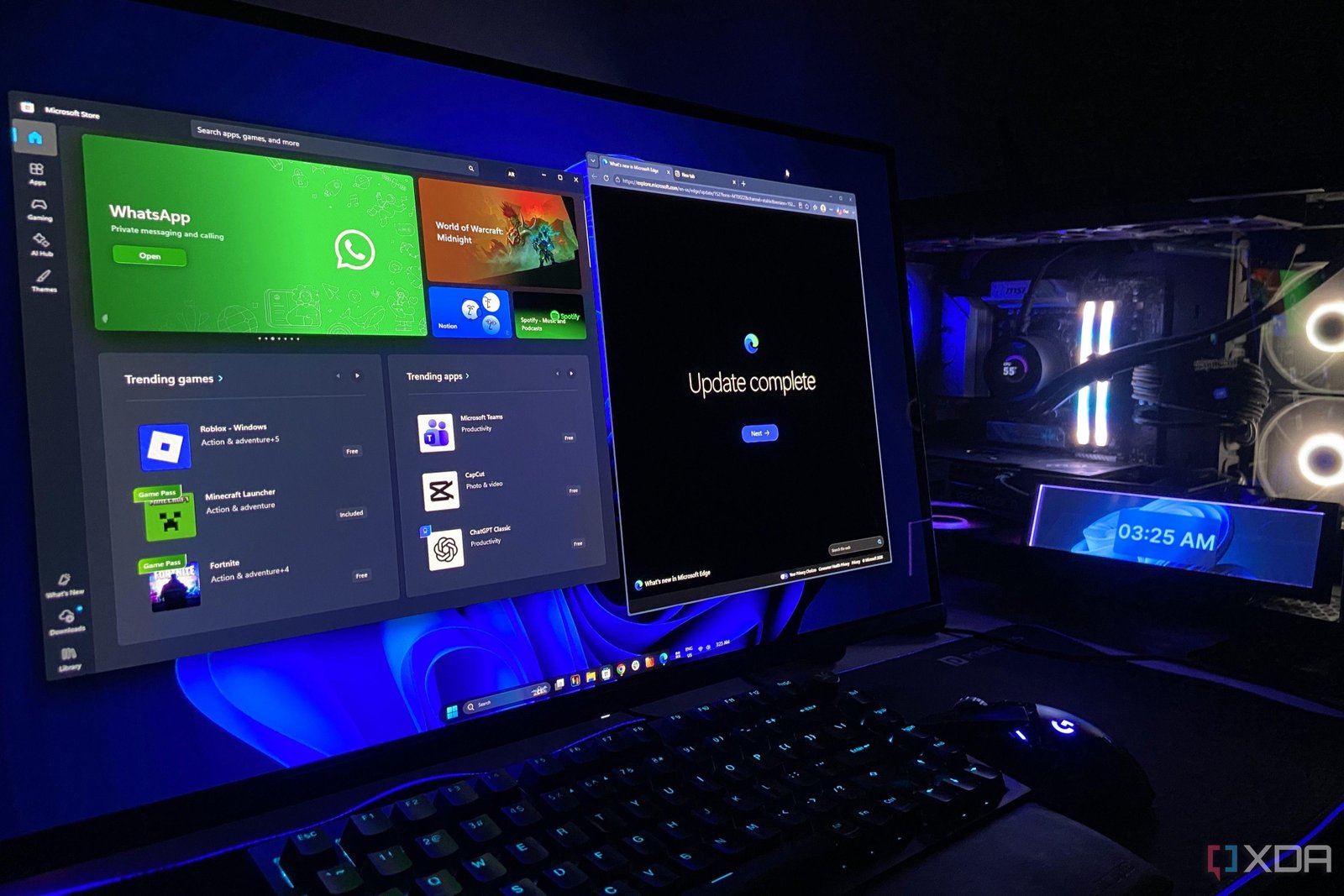 Windows 11's new battery widge...