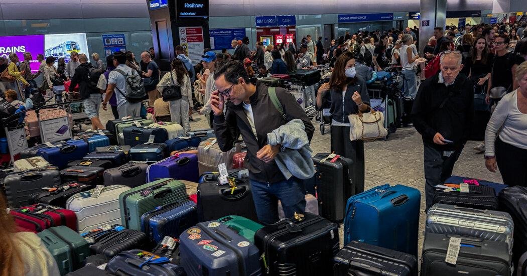 Misery at Heathrow: ‘Never See...