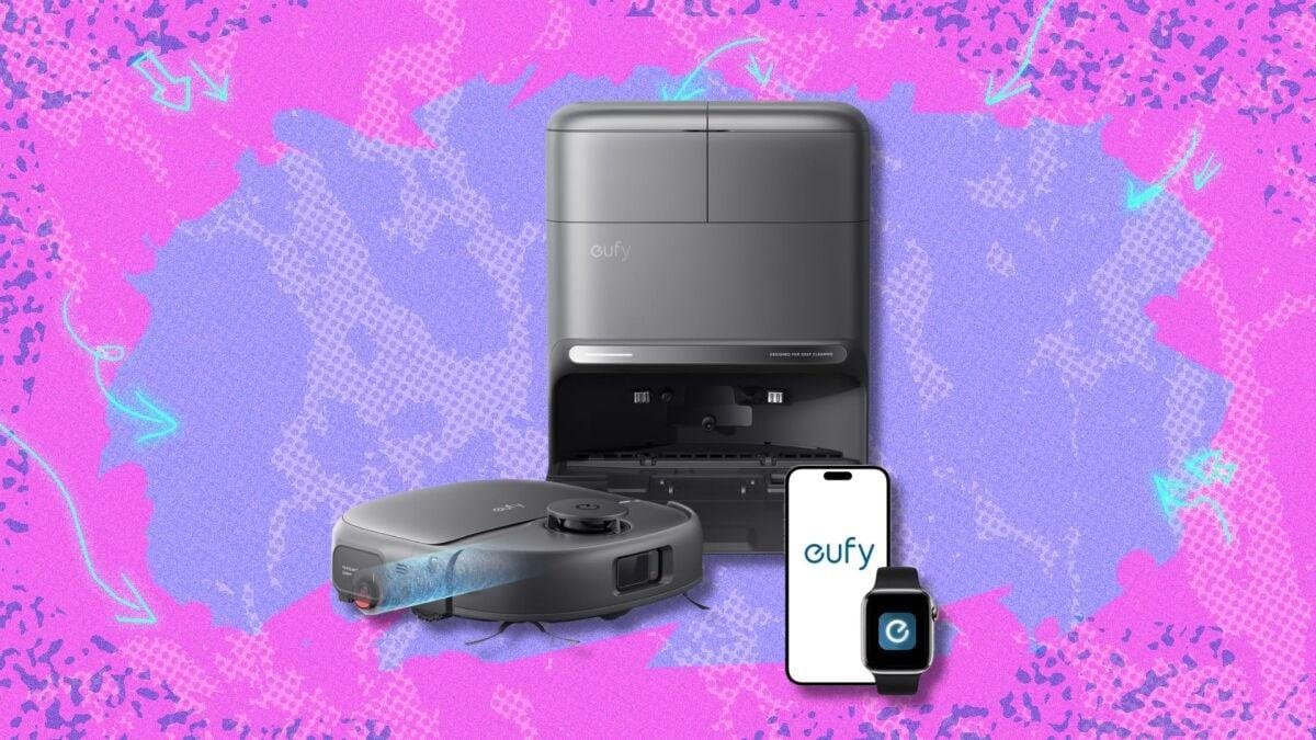 Eufys C28 robot vacuum and mop...