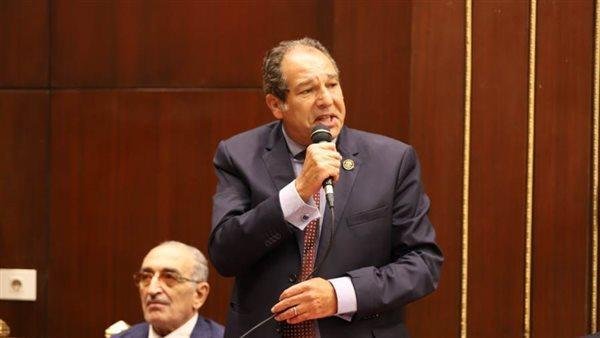 حسام الخولي أمام الشيوخ: الصناعة أولوية.. وربط المشروعات الصغيرة بالمصانع الكبرى ضرورة