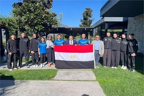 سفير مصر في ألبانيا يستقبل بعث...