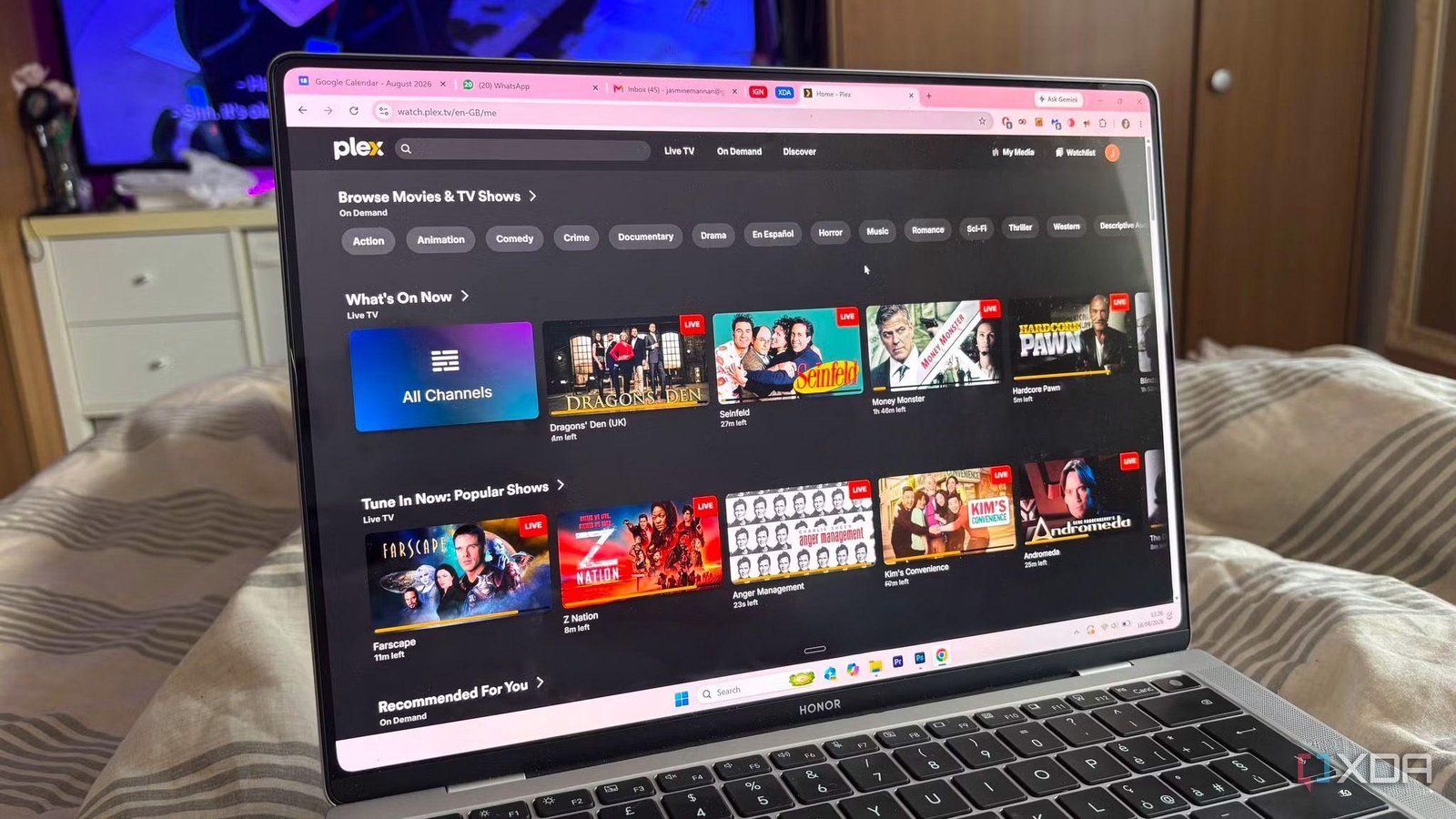 Plex is asking to share your d...