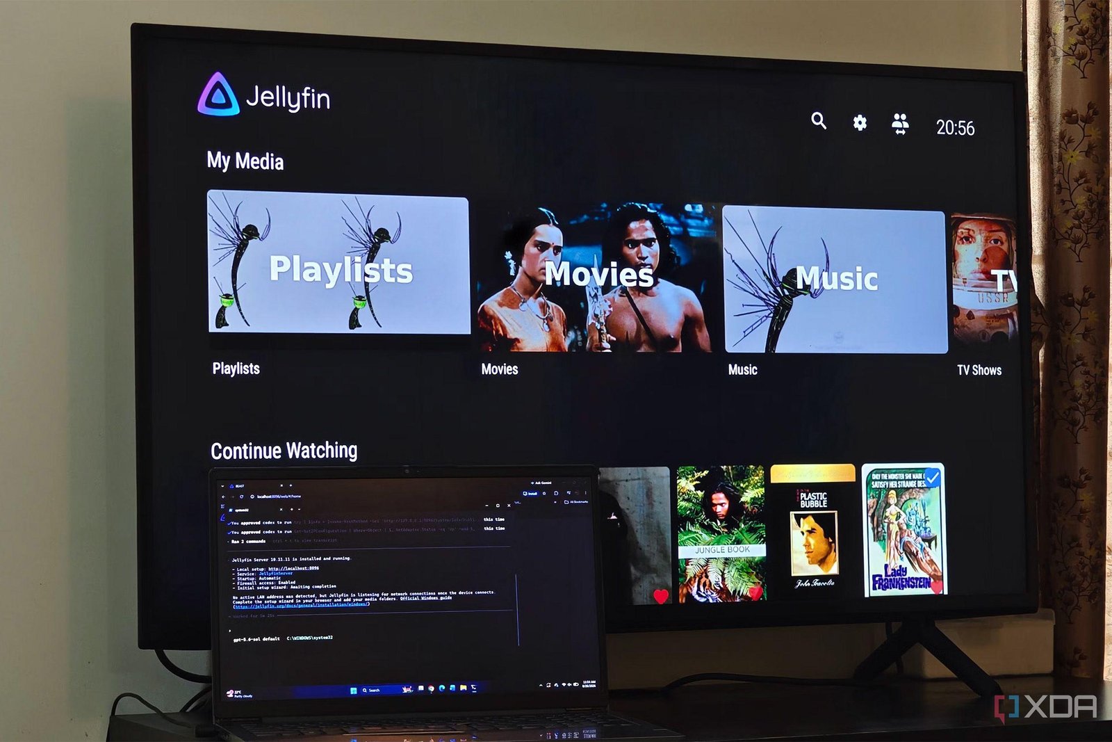 I built my own streaming box,...