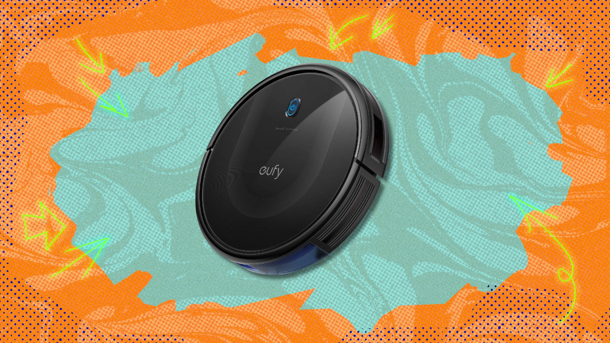 The Eufy 11S Max robot vacuum...